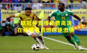 欧冠杯直播免费高清在线观看点燃球迷激情