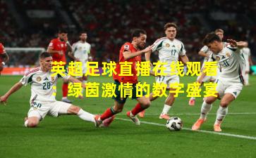 英超足球直播在线观看:绿茵激情的数字盛宴